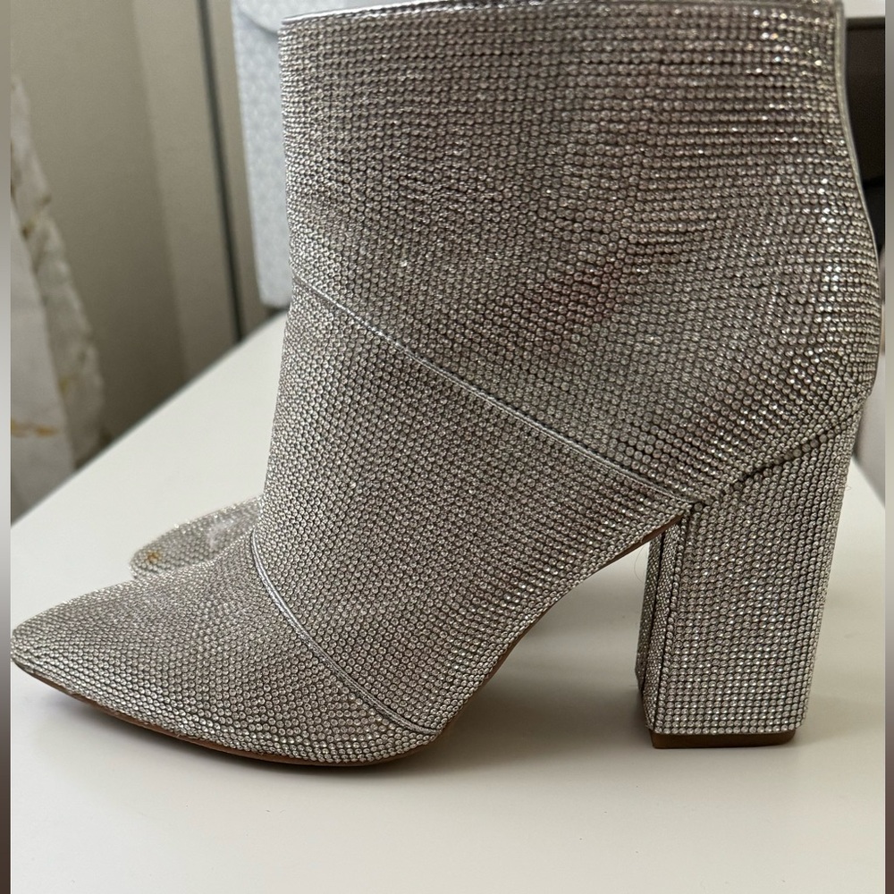 Steve Madden Bedazzled Booties